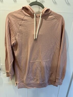 Champion Men's Crewneck Hoodie in Dusty Rose